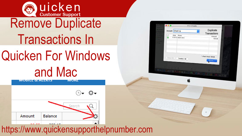 delete an account on quicken for mac